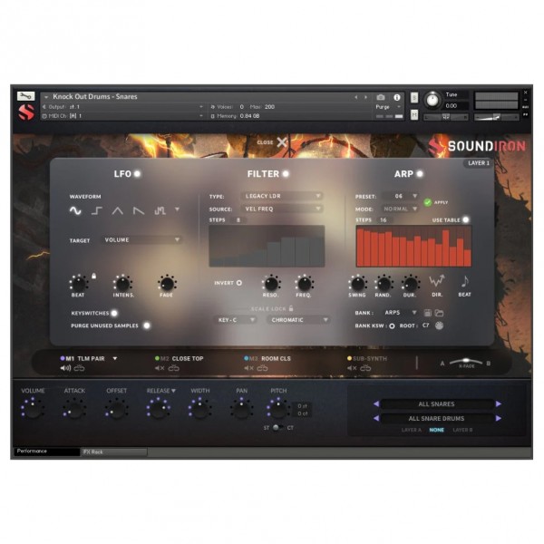 SoundIron Knockout Drums