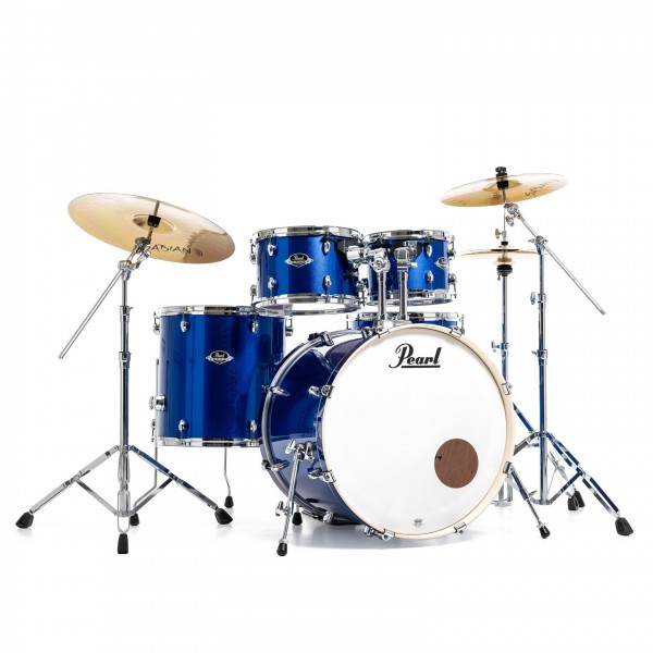 Pearl Export EXX 22" Am Fusion Drum Kit, High Voltage Blue