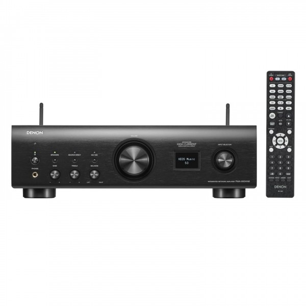 Denon PMA-900HNE Integrated Network Amplifier, Black - Remote Control