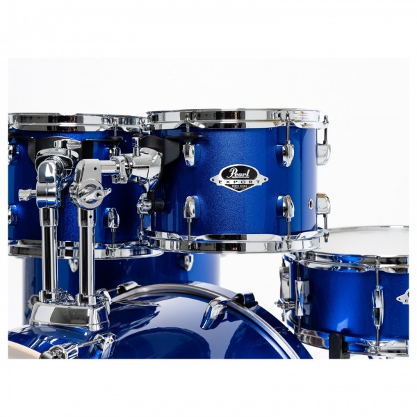 Pearl Export EXX 22" Am Fusion Drum Kit, High Voltage Blue - High Tom