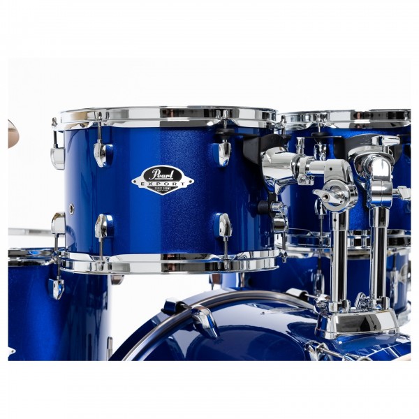 Pearl Export EXX 22" Am Fusion Drum Kit, High Voltage Blue - Mid Tom