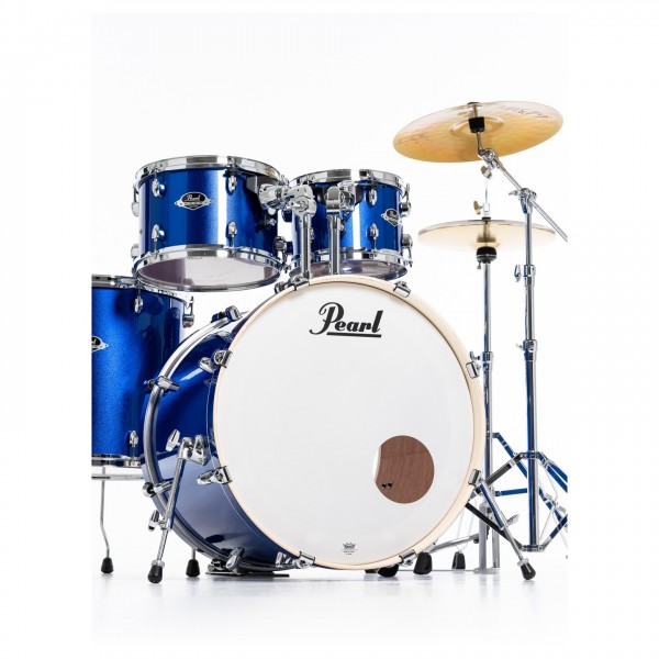 Pearl Export EXX 22" Am Fusion Drum Kit, High Voltage Blue - Bass Drum