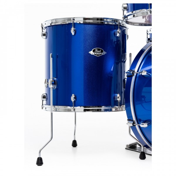Pearl Export EXX 22" Am Fusion Drum Kit, High Voltage Blue - Floor Tom