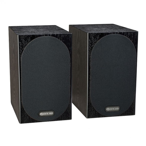 Monitor Audio Silver 50 Black Oak Bookshelf Speakers (Pair)