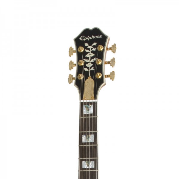 ギター Epiphone Les Paul Custom Pro Epiphone Les Paul Custom Pro Ebony - Chitarra elettrica intermedia