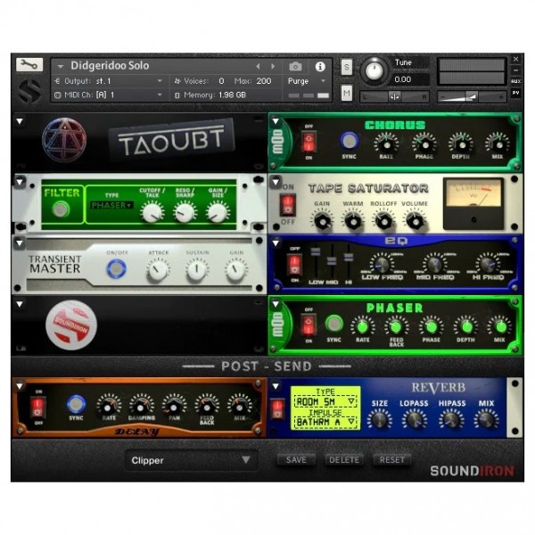 SoundIron Didgeridoos