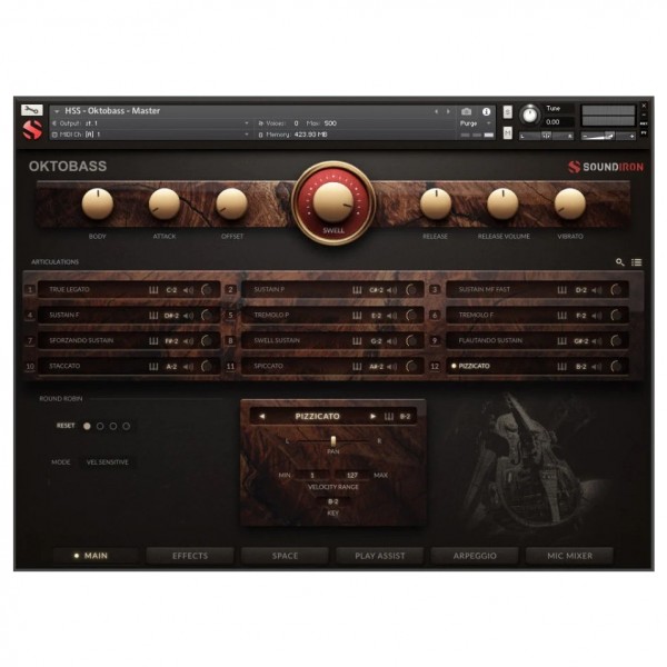 SoundIron Hyperion Strings Oktobass