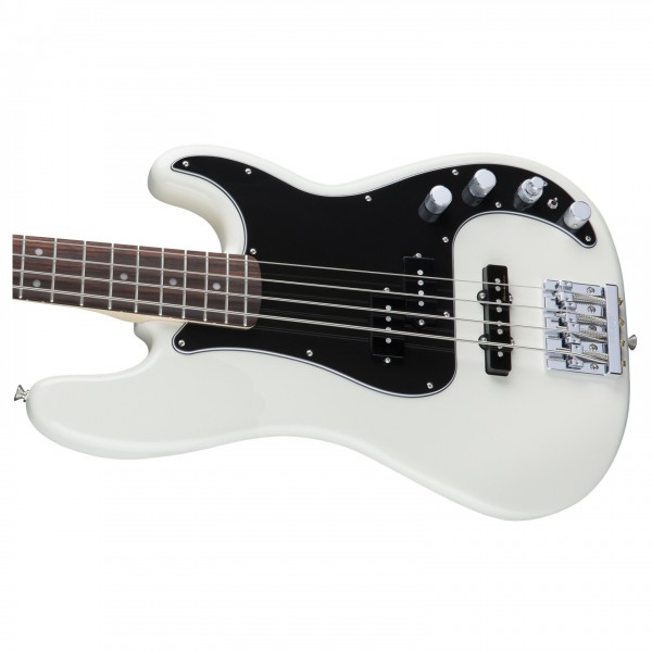 Fender Precision Bass ホワイト Fender Deluxe Active P Bass Special, RW, Olympic White at Gear4music