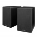 Denon SCN10 Bookshelf Speakers, Black Front View 2