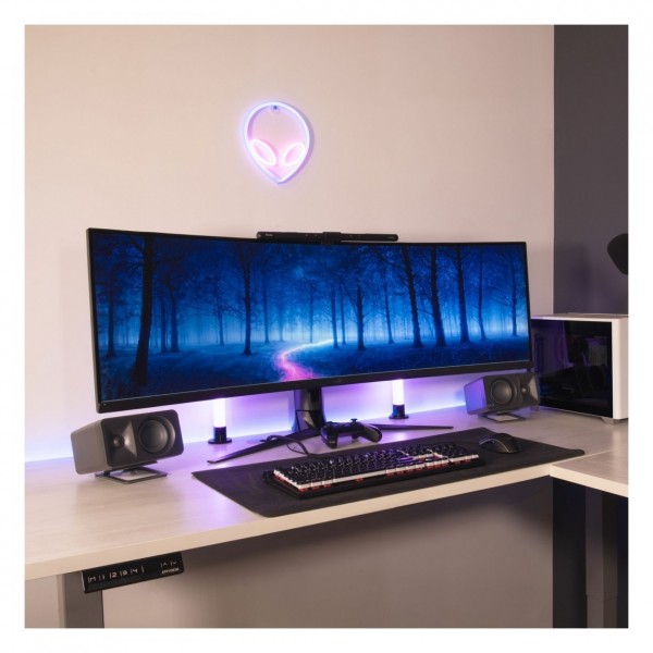 Kanto Ora Powered Reference Desktop Speakers with Bluetooth, Black - Lifestyle 4