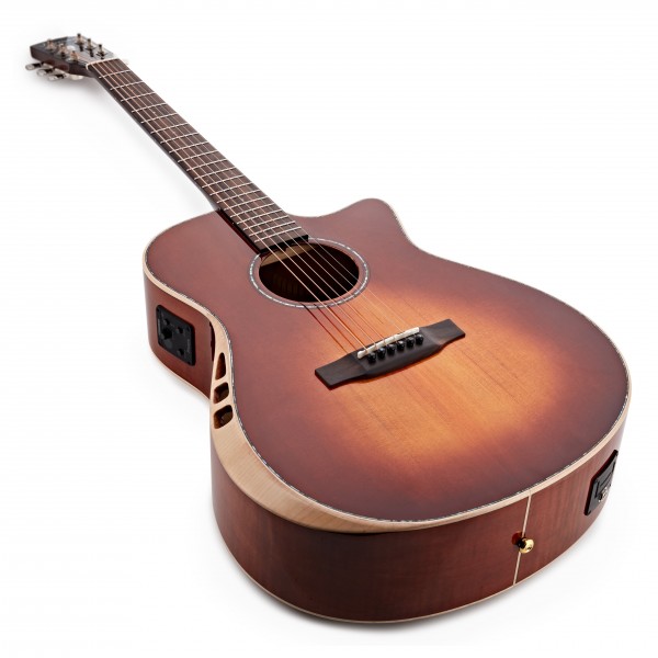 Hartwood Sonata Concert Electro Acoustic Guitar, Bourbon Burst