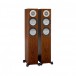 Monitor Audio Silver 200 6G Standlautsprecher (Paar), Walnuss