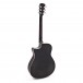 Hartwood Sonata Thinline Electro Acoustic Guitar, Black