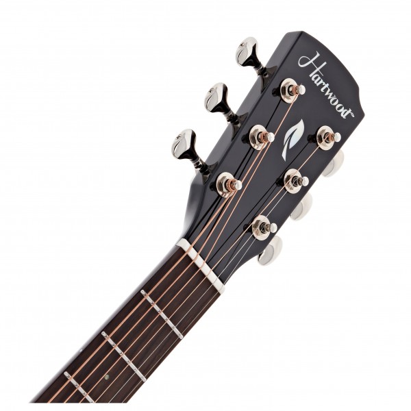 Hartwood Sonata Thinline Electro Acoustic Guitar, Black