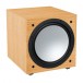 Monitor Audio Silver 6G W12 Subwoofer, Natural Oak