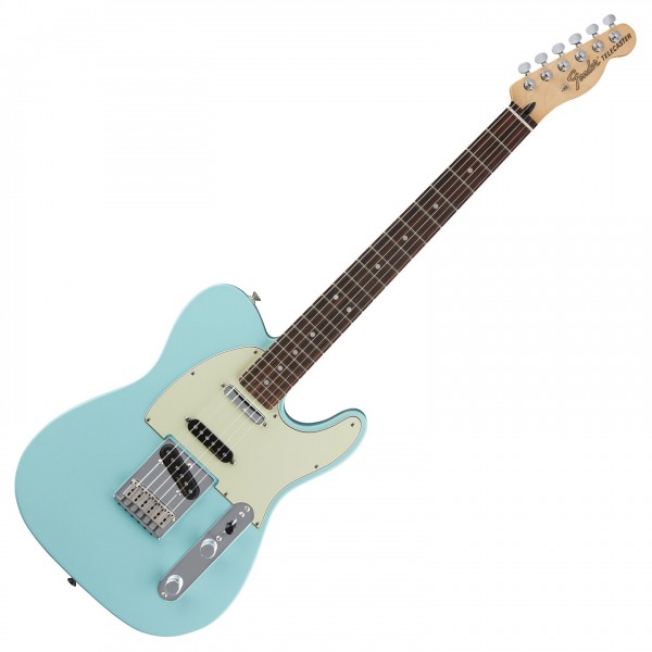 Fender Deluxe Nashville Telecaster Electric Guitar, Daphne Blue