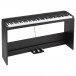 Korg B2 Digital Piano With Stand, Black, Side
