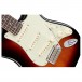 Fender Deluxe Roadhouse Stratocaster Electric Guitar, 3 Tone Sunburst