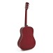 Hartwood Artiste Dreadnought Acoustic Guitar, Red