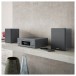 Denon SCN10 Bookshelf Speakers, Grey Lifestyle View 2