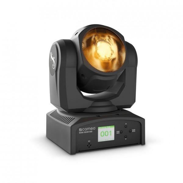 Cameo NANOBEAM 600 60W RGBW Beam Moving Head, Front Angled Right