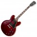 Gibson ES-335 Satin 2018, Wine Red