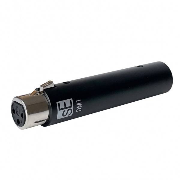 DM1 Dynamite Preamp, Black - Angled