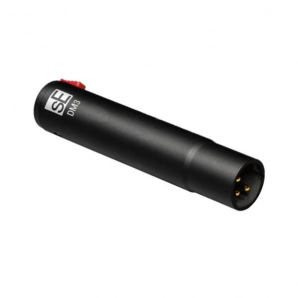 sE Electronics DM3 Active Inline Direct Box, Black