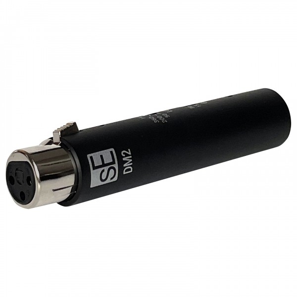 sE Electronics DM2 Active Inline Preamp, Black