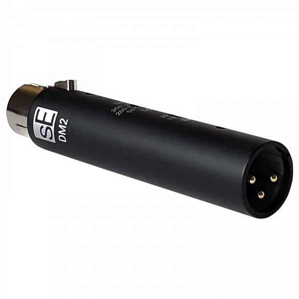 sE Electronics DM2 Active Inline Preamp, Black