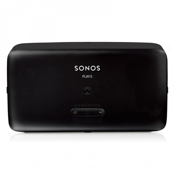 Sonos PLAY 5 Wireless Music System Gen 2, Black Back View