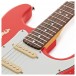 LA Select Guitar by Gear4music, Antique Traffic Red