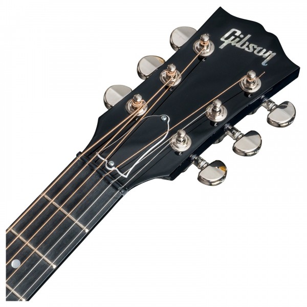 Gibson J-45 2018, Denim Blue Headstock View