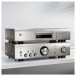 Denon PMA-600NE Integrated Amplifier, Silver Lifestyle View 3