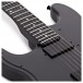 LA Select Left Handed Guitar HH by Gear4music, Blackout