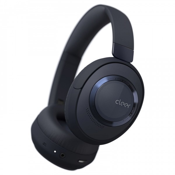 Cleer Alpha Noise Cancelling Bluetooth Over Ear Headphones, Blue - Main