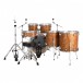 Ludwig Evolution 22'' 6pc Drum Kit, Cherry - Back