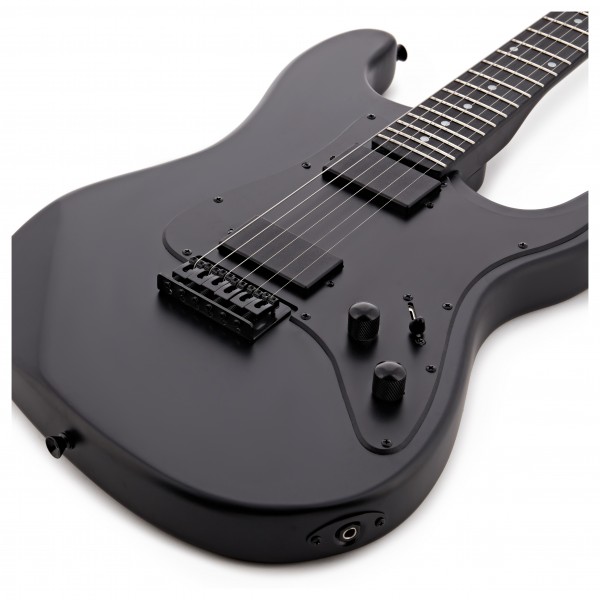 LA Select Modern Electric Guitar by Gear4music, Blackout at Gear4music