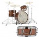 Sonor Vintage 22'' 3pc Shell Pack w/Free Snare, Rosewood Semi Gloss