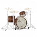 Sonor Vintage 22'' 3pc Shell Pack, Rosewood Semi Gloss