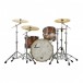Sonor Vintage 22'' 3pc Shell Pack, Rosewood Semi Gloss - Front