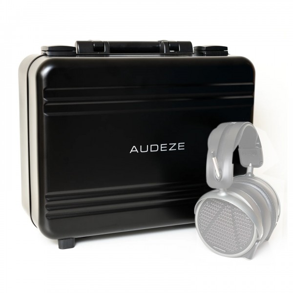 Audeze Headphones Aluminium Travel Case - Angled Closed (Headphones Not Included)