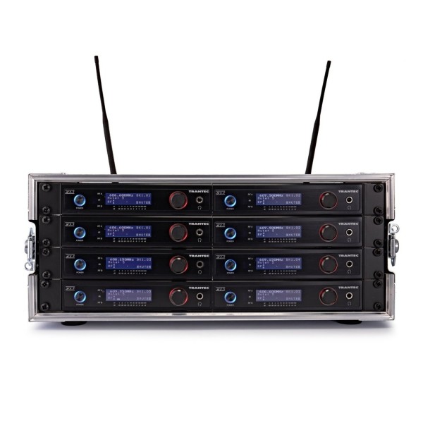 Trantec S5.5 8-Way Rackmounted Wireless Receiver - Front 2