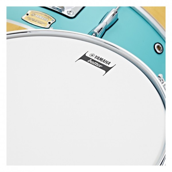 Yamaha Stage Custom Hip 20" 4pc Shell Pack, Matte Surf Green - Drumhead