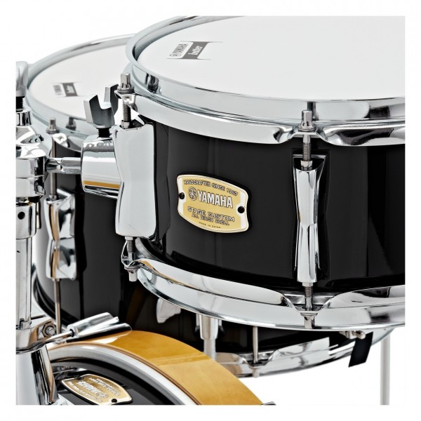 Yamaha Stage Custom Hip 20" 4pc Shell Pack, Raven Black - Tom