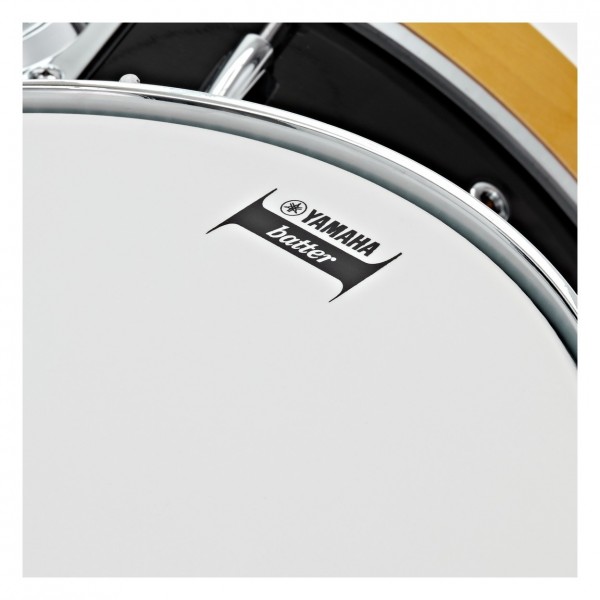 Yamaha Stage Custom Hip 20" 4pc Shell Pack, Raven Black - Drumhead