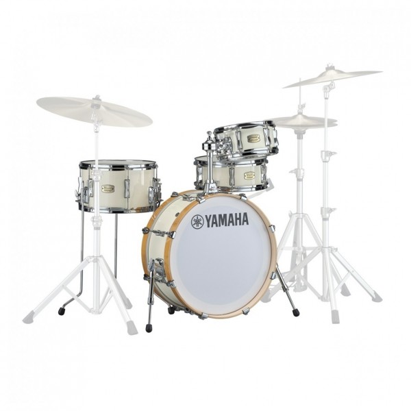 Yamaha Stage Custom Hip 20" 4pc Shell Pack, Classic White