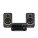 Denon RCD-M41 DAB Micro System w Q 3020i Bookshelf Speakers