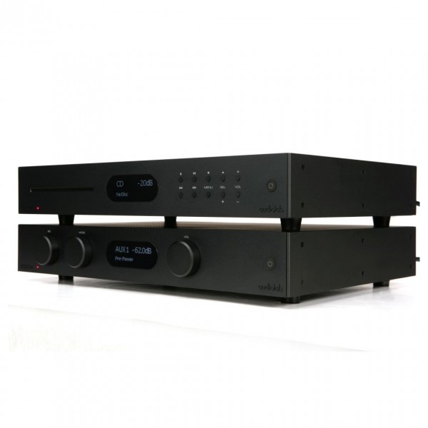 Audiolab 8300A Integrated Stereo Amplifier, Black at AV.com