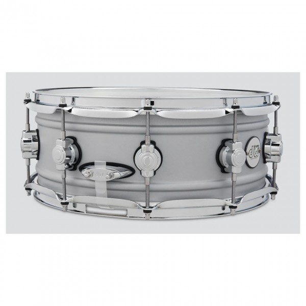 DW Design Series 14" x 5.5" Snare Drum, Aluminium Shell - Strainer